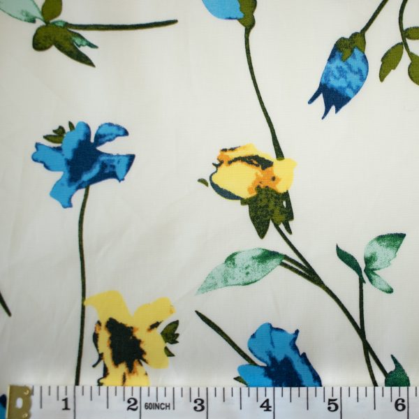 Floral Cotton Stretch - Image 2