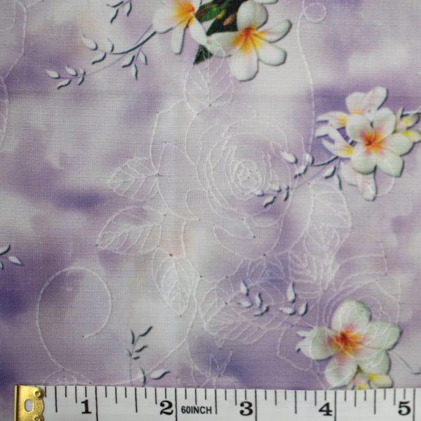 Floral Polyester Fabric - Image 4