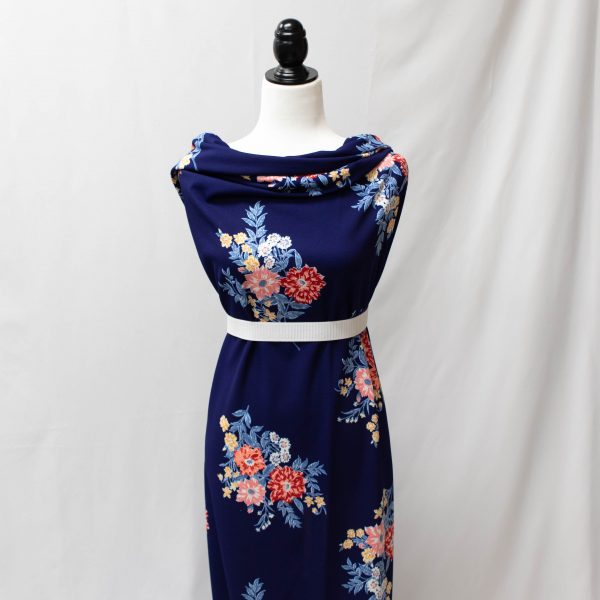 Navy Floral Bunches