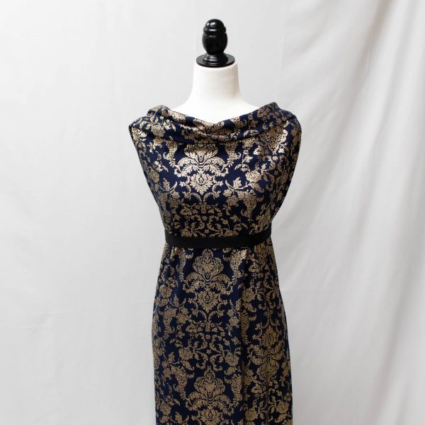 Navy & Gold Design