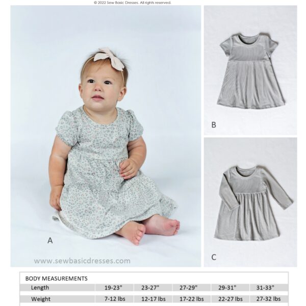 Infant Knit Dress Pattern