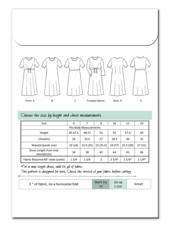 Girls Holly Dress Pattern - Image 2