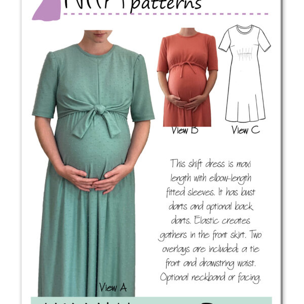 Holly Maternity Dress Pattern