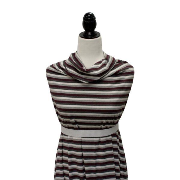 Ribbed Knit Multi Stripe