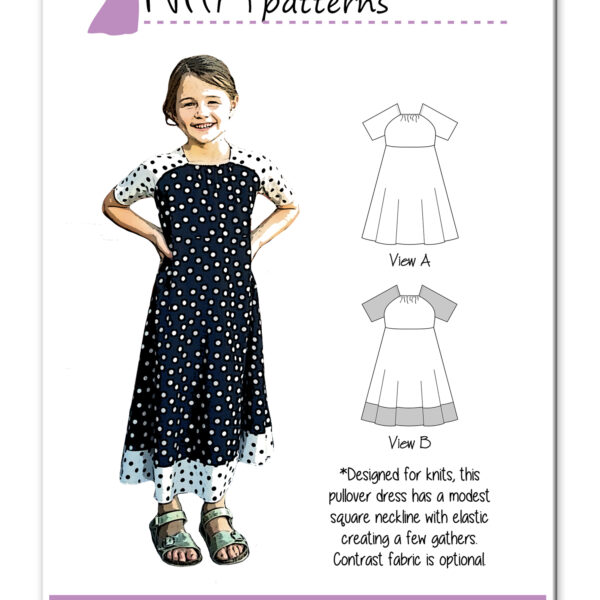 Raglan Girl Dress Pattern