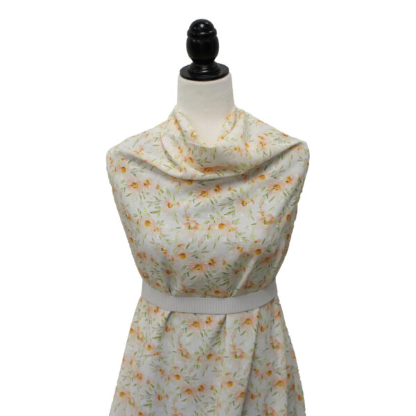 Floral Poly Swiss Dot -Maddie