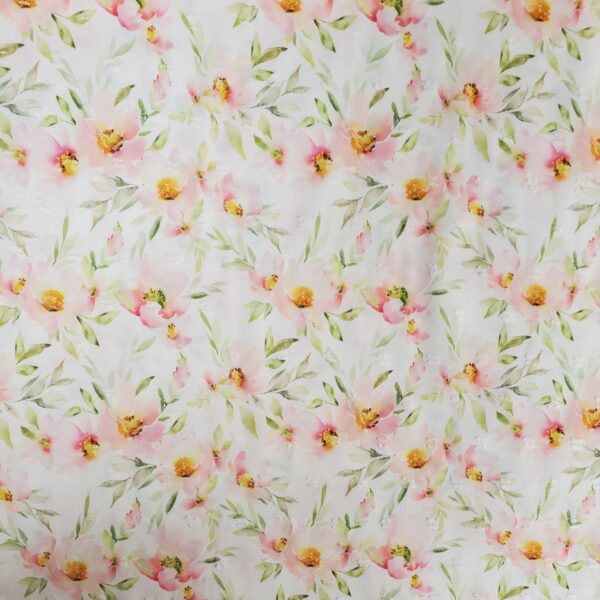 Floral Poly Swiss Dot -Maddie - Image 3