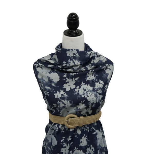 Denim Floral Print