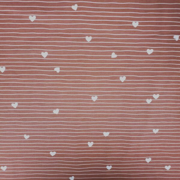 Line Hearts Imitation Jersey - Image 3