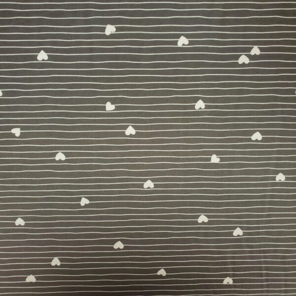 Line Hearts Imitation Jersey - Image 2