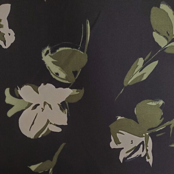 Techno Crepe -Large Stemmed Floral - Image 4