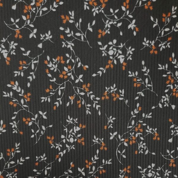 Rib Knit Sm Floral Vine - Image 4