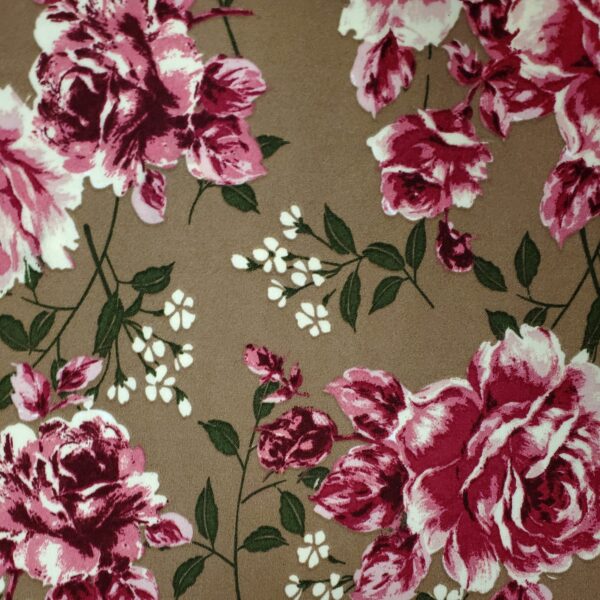 Techno Crepe w/ Lg Roses - Image 2
