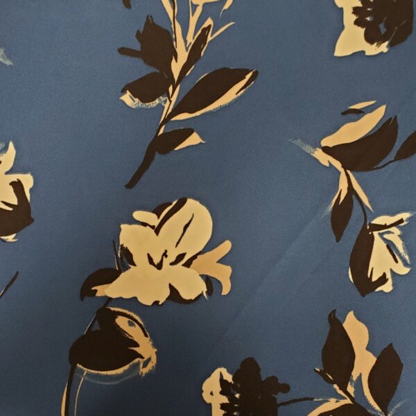 Techno Crepe -Large Stemmed Floral - Image 3