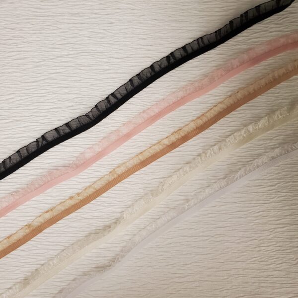 Trim Sheer Ruffle