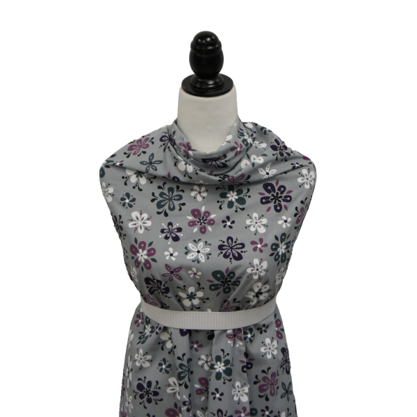 Poly Cotton w/ Flowers