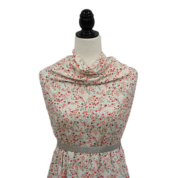 Juliette Floral - Pink and White