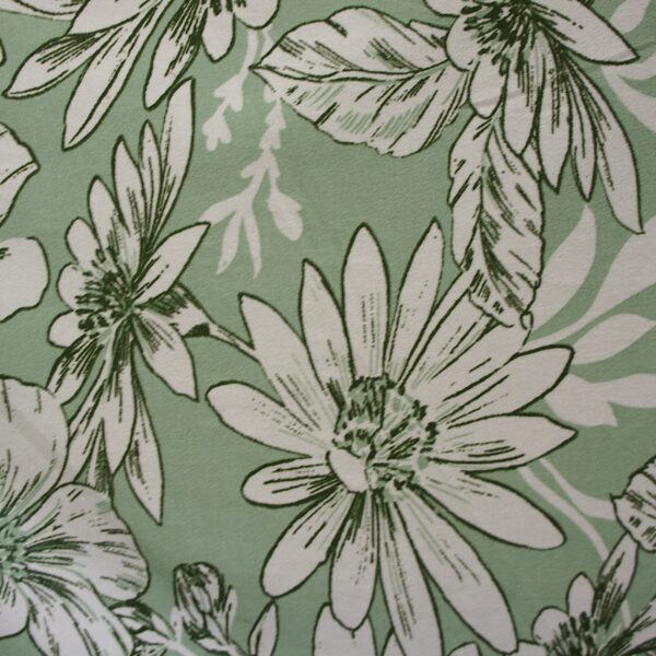White Floral DTY - Image 3