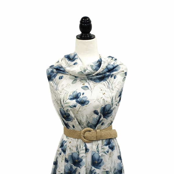 Beth's Missoni Lg Teal Floral