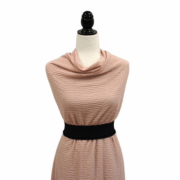 Jacquard Crinkle Knit